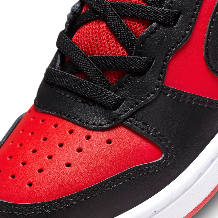 Кроссовки Nike COURT BOROUGH MID 2 PS / Мужской / 33 / Черный/Красный photo 4