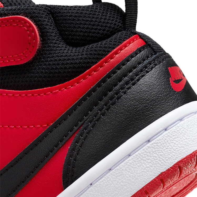 Кроссовки Nike COURT BOROUGH MID 2 PS / Мужской / 33 / Черный/Красный photo 5