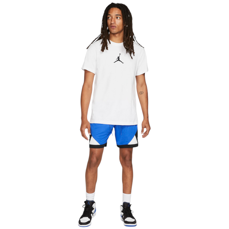 Tricou bărbătesc Nike M J JUMPMAN DFCT SS CREW M Alb photo 3