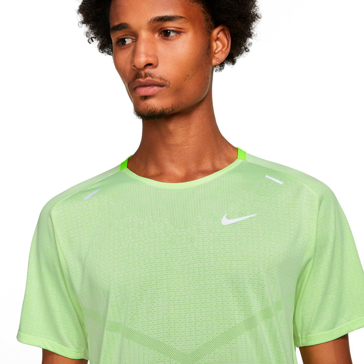 Tricou bărbătesc Nike M NK DFADV TECHKNIT ULTRA SS L Galben photo 4