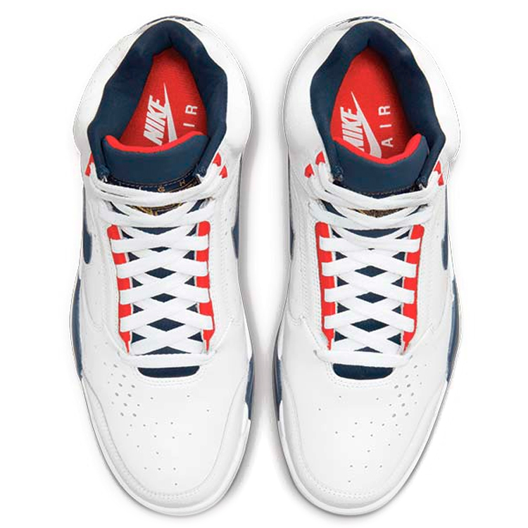 Incaltaminte Sport Nike AIR FLIGHT LITE MID pt Barbati / 42 / Alb photo 3