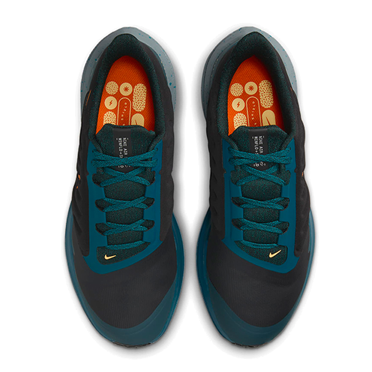 Кроссовки Nike AIR WINFLO 9 SHIELD / Мужской / 40.5 / Черный/Бирюзовый photo 5