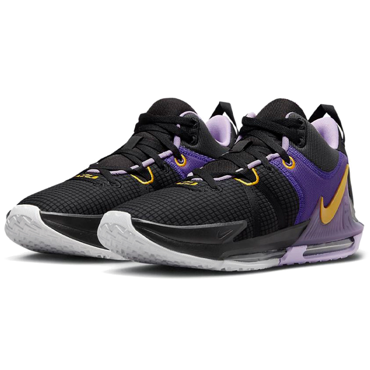 Кроссовки Nike LEBRON WITNESS VII / Мужской / 45 / Черный/Фиолетовый photo 3
