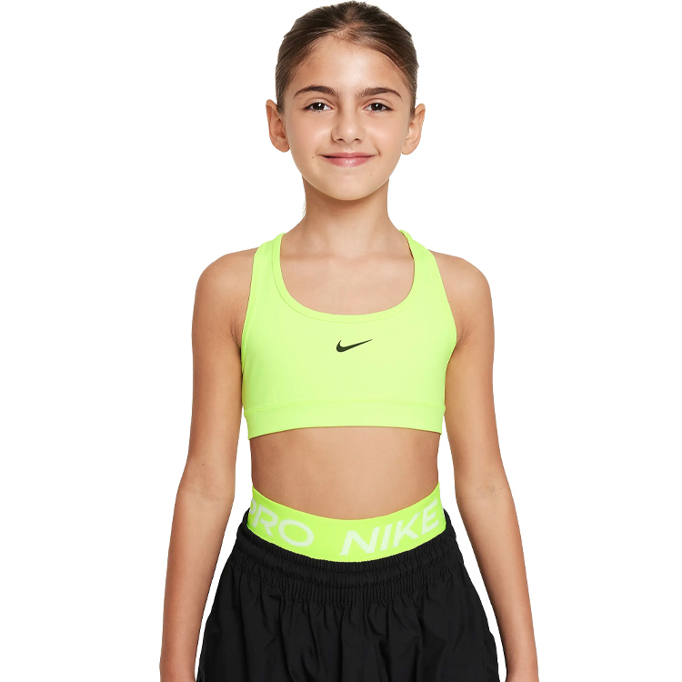 Bra sportive Nike G NK DF SWOOSH BRA / Femei / M / Galben photo 3