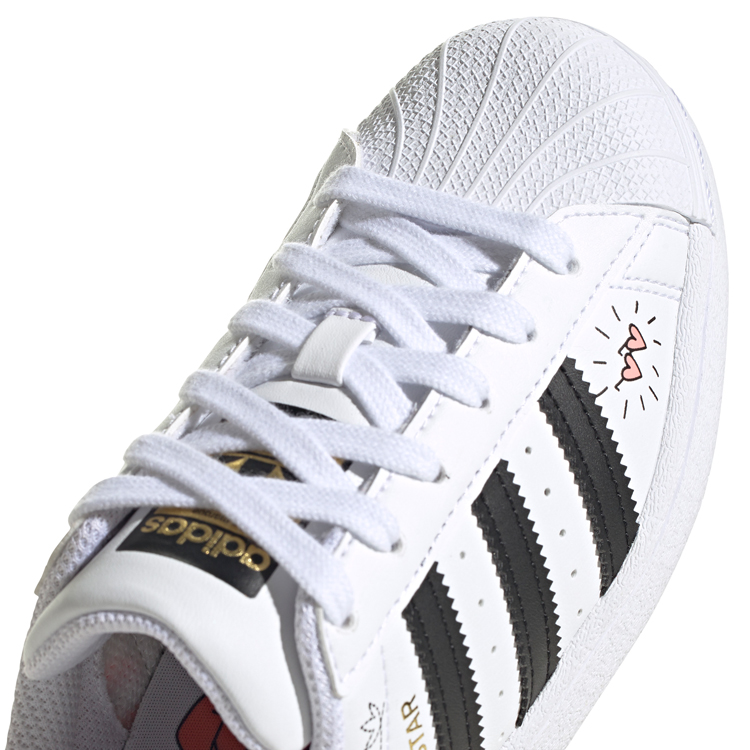 Incaltaminte Sport Adidas SUPERSTAR J pt Unisex / 35.5 / Alb photo 5