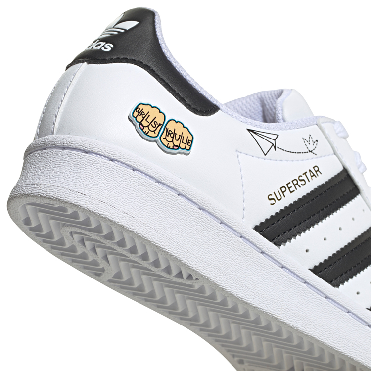 Incaltaminte Sport Adidas SUPERSTAR J pt Unisex / 35.5 / Alb photo 6