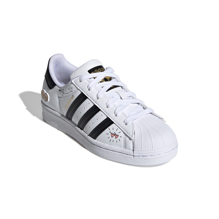 Incaltaminte Sport Adidas SUPERSTAR J pt Unisex / 35.5 / Alb photo 7
