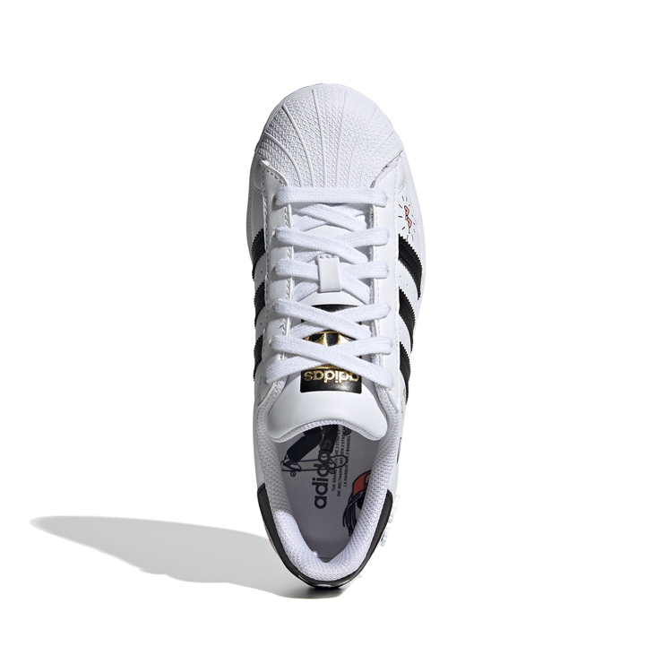 Incaltaminte Sport Adidas SUPERSTAR J pt Unisex / 35.5 / Alb photo 9