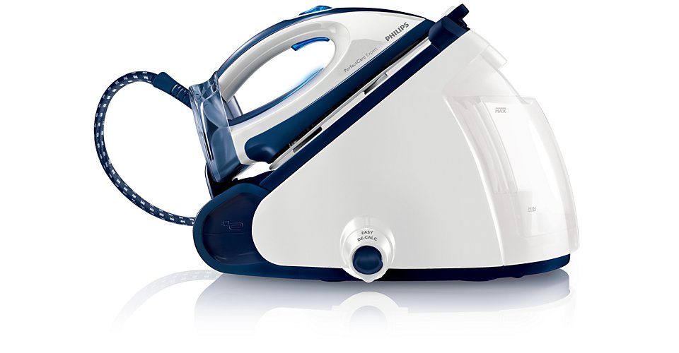 Утюг с парогенератором Philips GC9231, 2400 Вт, 1500 мл, Белый/Синий photo Утюг с парогенератором Philips GC9231, 2400 Вт, 1500 мл, Белый/Синий photo