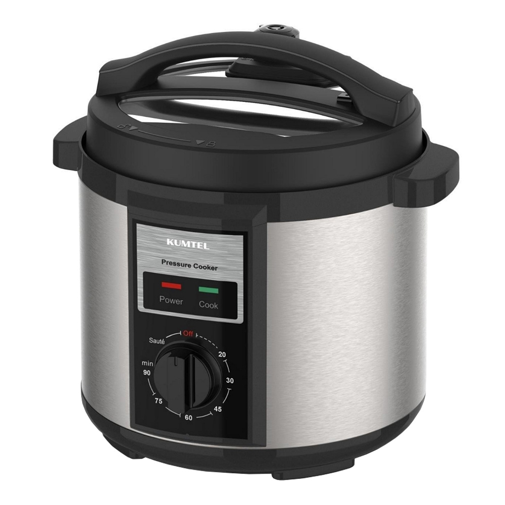 Multifierbator Kumtel HPC-02 / 3-4.9 l / 1000 / programe / Negru cu inox photo 2