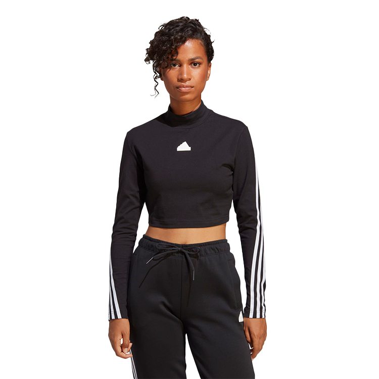 Hanorac Adidas W FI 3S MOCK 2XS Negru Femei photo 3