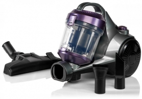 Aspirator cu container Kumtel HVC02, 1300 W, 79 dB, Mov thumbnav 3