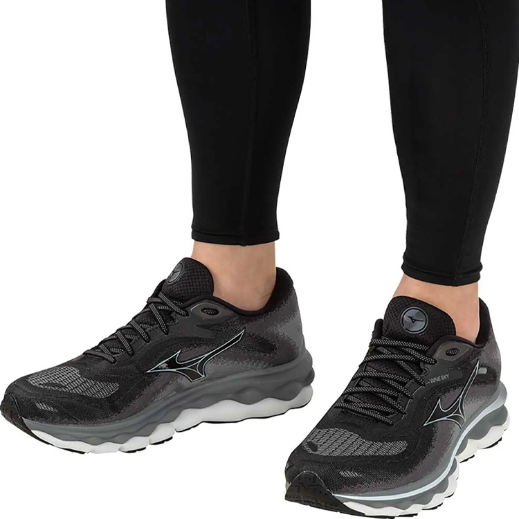 Incaltaminte Sport Mizuno WAVE SKY 7 pt Barbati / 41 / Negru-gri photo 3