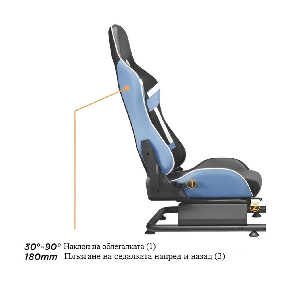 Игровое кресло Lumi LRS09BS02 photo 3