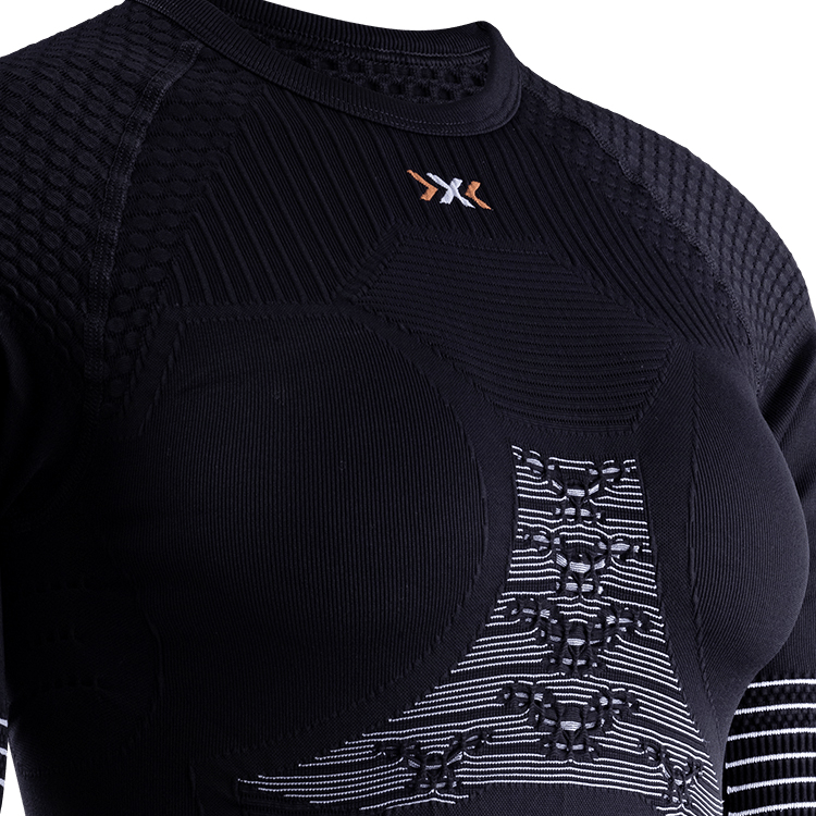 Tricou termica cu maneca lunga X-Bionic ENERGIZER 4.0 LG SL M Negru-alb Femei photo 6