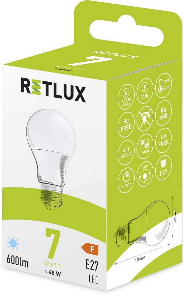 Светодиодная лампа Retlux RLL402 photo 2