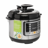 Multifierbator Scarlett SC-MC410P02, 900 W, 11 programe, Argintiu cu negru thumbnav 2