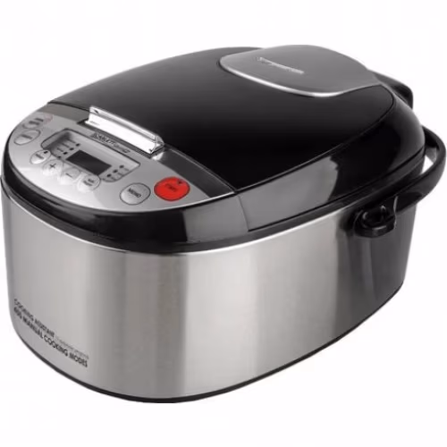 Мультиварка Scarlett SCMC411S02, 800 Вт, 11 программ, Серебристый с чёрным