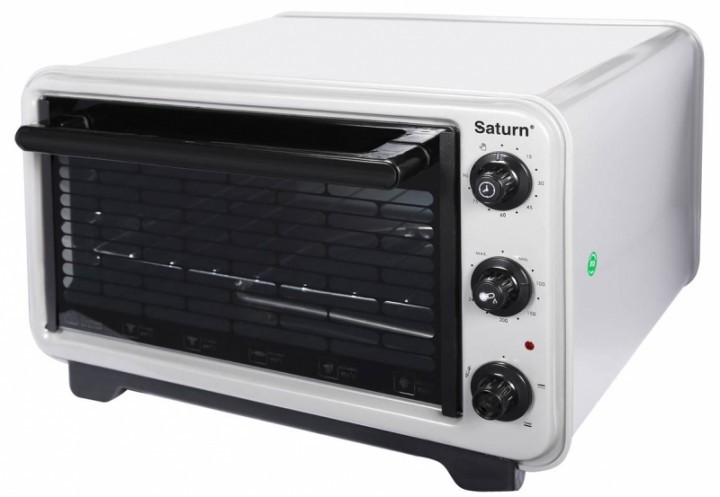 Cuptor electric Saturn ST-EC10702, 36 l, 1420 W, Gri photo Cuptor electric Saturn ST-EC10702, 36 l, 1420 W, Gri photo
