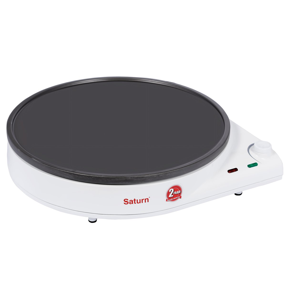 Tigaie p/u clatite Saturn ST-EC6002, 1000 W, Alb photo 5