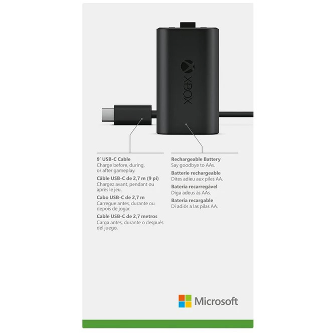 Аккумулятор Microsoft XBOX Kit Play & Charge photo 6