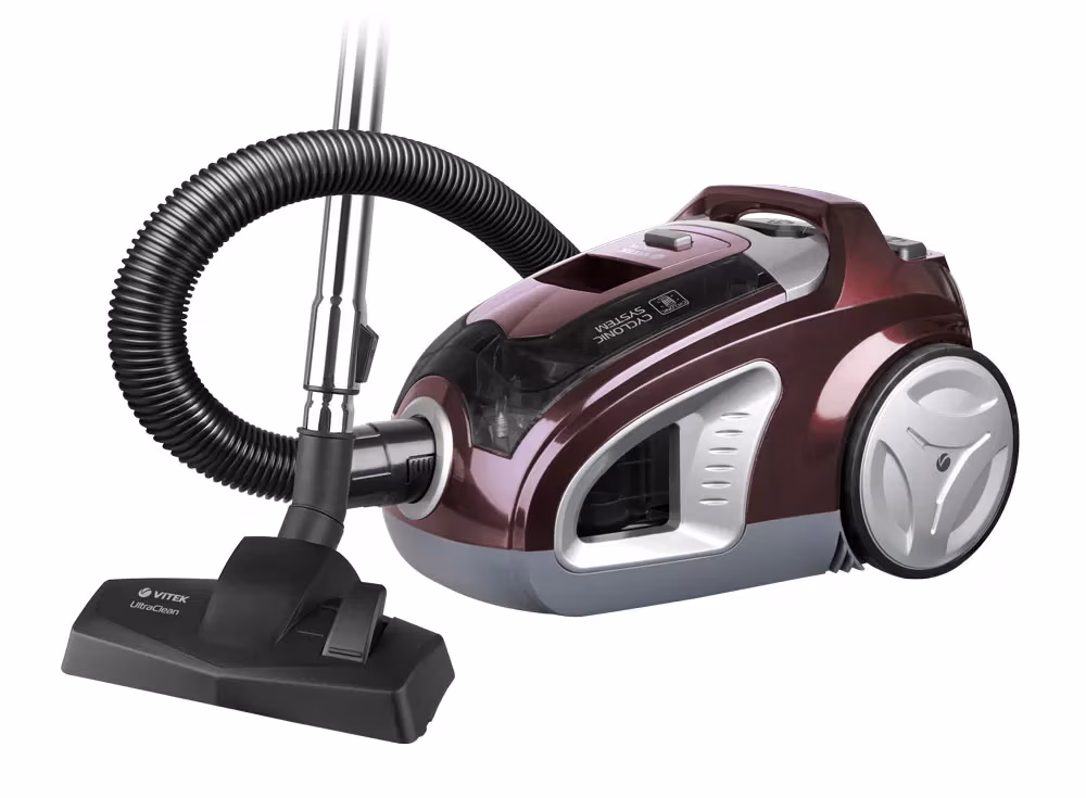 Пылесос с контейнером Vitek VT-8102 BD, 2000 Вт, 80 дБ, Другие цвета 
