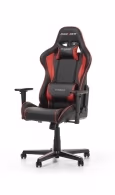 Gaming/Office Chair DXRacer Formula GC-F08-NR-H1, Black/Red, Premium PU leather, max weight up to 150kg / height 145-180cm, Recline 90°-135°, 3D Armrests, Head and Lumber cushions, Aluminium wheelbase, 2