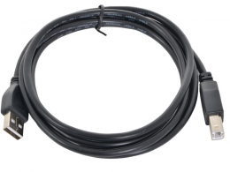 Cable USB2.0 PRO - 1.8m - SVEN Am-Bm, 1.8m, A-plug B-plug, ferritte filter, Black thumbnav 1