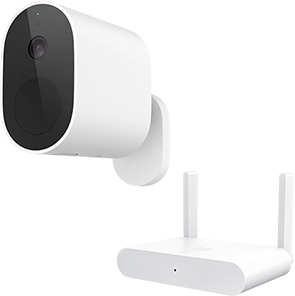 Outdoor IP Security Camera + HUB XIAOMI Mi Wireless Outdoor Security Camera 1080p Set (EU), (MWC13), White, Hub Required (included), FHD (1920x1080), IP Smart Camera, WiFi, Lan (RJ-45) on reciever, 130° wide-angle lens, F2.1, Infrared Night Vision Sensor