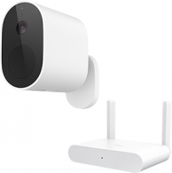 Outdoor IP Security Camera + HUB XIAOMI Mi Wireless Outdoor Security Camera 1080p Set (EU), (MWC13), White, Hub Required (included), FHD (1920x1080), IP Smart Camera, WiFi, Lan (RJ-45) on reciever, 130° wide-angle lens, F2.1, Infrared Night Vision Sensor thumbnav 1
