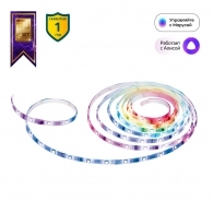 Light Strip  TP-LINK Tapo L920-5, Smart Wi-Fi Light Strip 5m, Multicolor, 2100 mcd, 25000 hours, Built-in IC Chip, One Line Multiple Colors, Voice Control, PU Coating, No Hub Required, 3M Peel-and-Stick, Bounce to the music and the lights, Flexible Instal