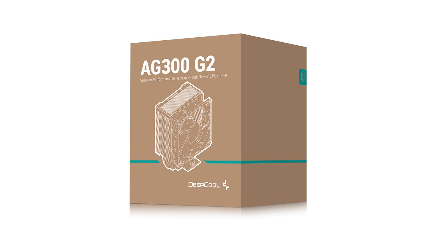 Кулер DEEPCOOL AG300 G2 / Universal / 150W / 500~2300rpm, <24.59 dB(A)/ 36.94 CFM photo 9