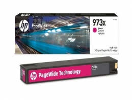 HP 973X (F6T82AE) High Yield Magenta Original PageWide Cartridge for HP PageWide Pro 452dw HP PageWide Pro 477dw, 7000 p. thumbnav 1