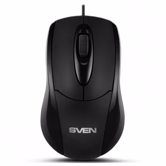 SVEN RX-110, Optical Mouse, 1000 dpi, PS/2, Black