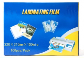 PSPET 007895, A4 Lamination Film 80 microns, 100 sheets, PS. thumbnav 1