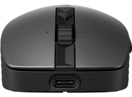 Аккумуляторная бесшумная мышь HP 710 / Black thumbnav 2