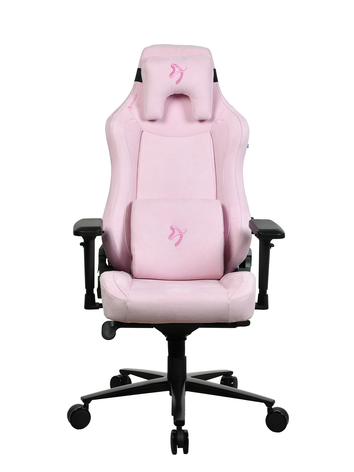 Fotoliu Gaming AROZZI Vernazza SuperSoft Fabric / 135-145kg / 165-190cm /  Pink photo 1