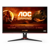 23.8” Monitor Gaming AOC 24G2SPAE/BK  / 1ms / 165MHz / Black thumbnav 1