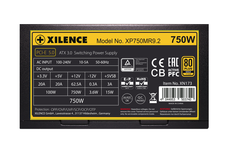 Bloc de alimentare XILENCE ”Performance X” Series XP750MR9.2 (XN173) / 750W photo 4