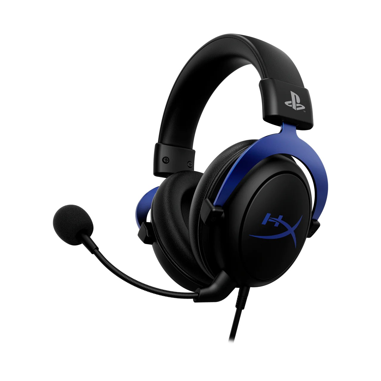 Игровые наушники HyperX Cloud PS, black/blue, [4P5H9AM#ABB] photo 1