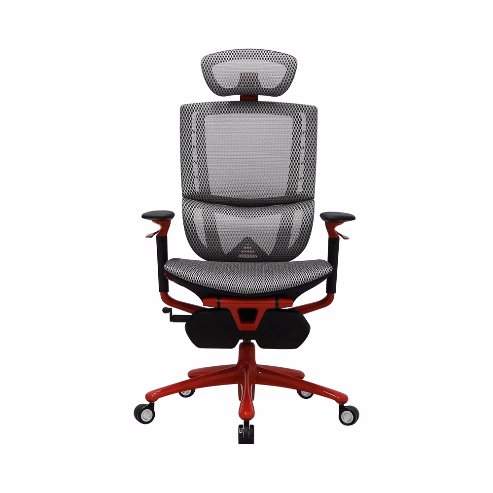 Fotoliu Gaming 1STPLAYER ERGO PLAY/ 160kg/  3D armrest/ White&Red 