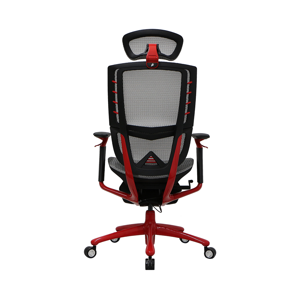 Игровое кресло 1STPLAYER ERGO PLAY/ 160kg/  3D armrest/ White&Red photo 7