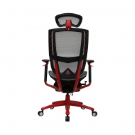 Игровое кресло 1STPLAYER ERGO PLAY/ 160kg/  3D armrest/ White&Red thumbnav 7