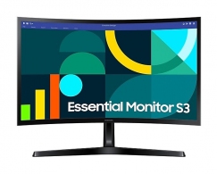 27.0” Monitor SAMSUNG Essential S3 S36GD/ Curved/ 100Hz/ Black thumbnav 1