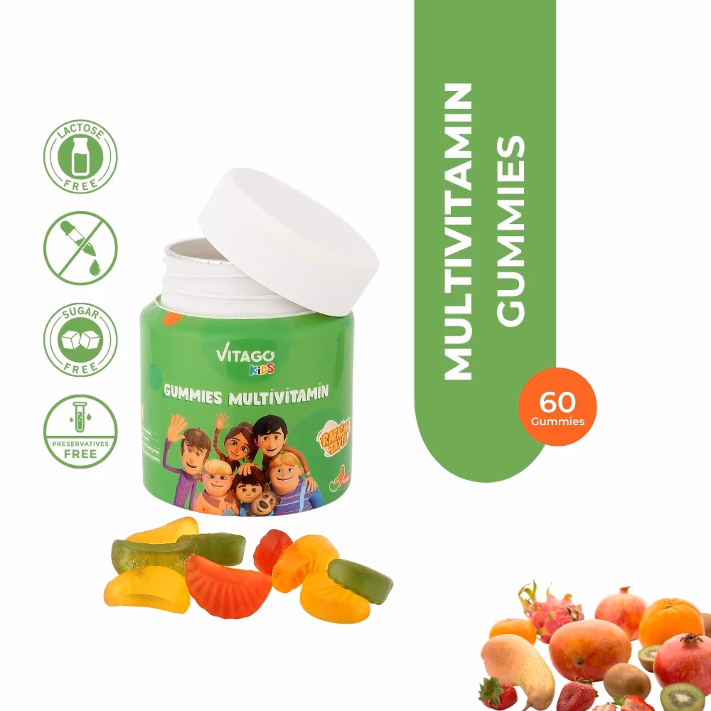 Витамины Vitago Kids Gummies Multivitamin / 60 Желеек 