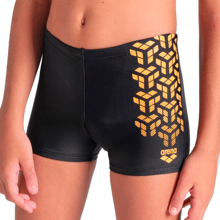 Плавки Arena KIKKO V SWIM SHORT GRAPHIC 116 Черный/Оранжевый Мужской photo 2
