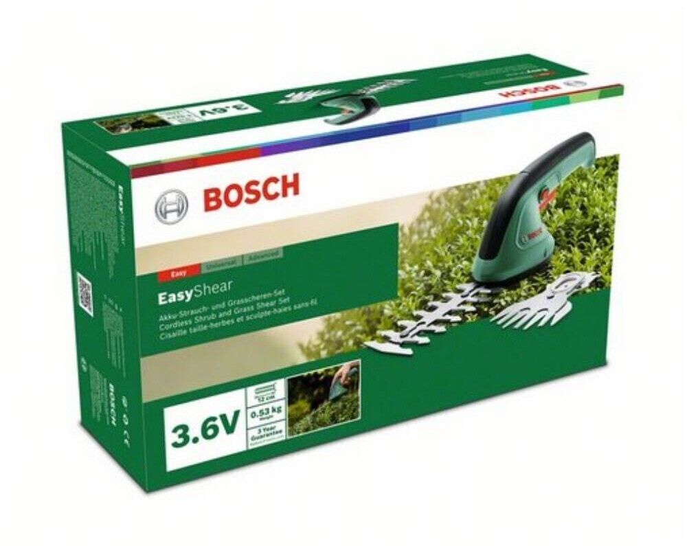 Ножницы аккумуляторные для травы и кустов Bosch EasyShear, 0600833303 photo 4