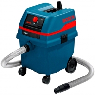 Пылесос строительный Bosch GAS 25 L SFC, 0601979103, 1200 Вт, синий/голубой thumbnav 1