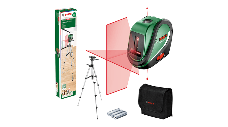 Nivela laser cu linii Bosch Unilevel 2 Set, 0603663803 photo 1 Nivela laser cu linii Bosch Unilevel 2 Set, 0603663803 photo 1