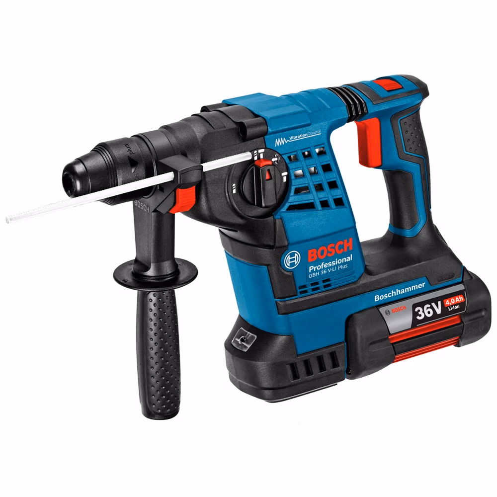 Ciocan rotopercutor acumulator Bosch GBH 36V-Li Plus 2x4.0Ah, 0611906003  